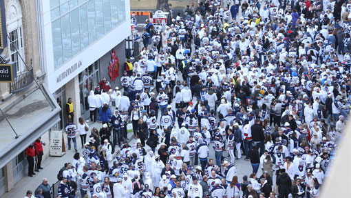 Winnipeg Jets Whiteout Street Parties Return This Saturday; Tickets on Sale  Today (Apr 17)