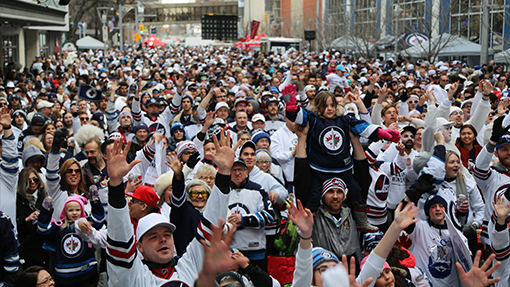 Whiteout parties coming back to Winnipeg next weekend as Jets announce full playoff  schedule