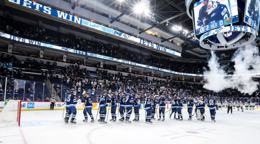 The reconnecting of fans to the Winnipeg Jets through their prospects